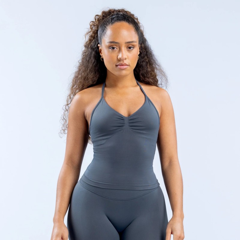 XN-A104-BX Halter Neck Bra, Anti-Exposure, Outdoor Running Fitness Top