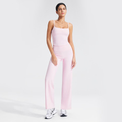 Pink vest and trousers