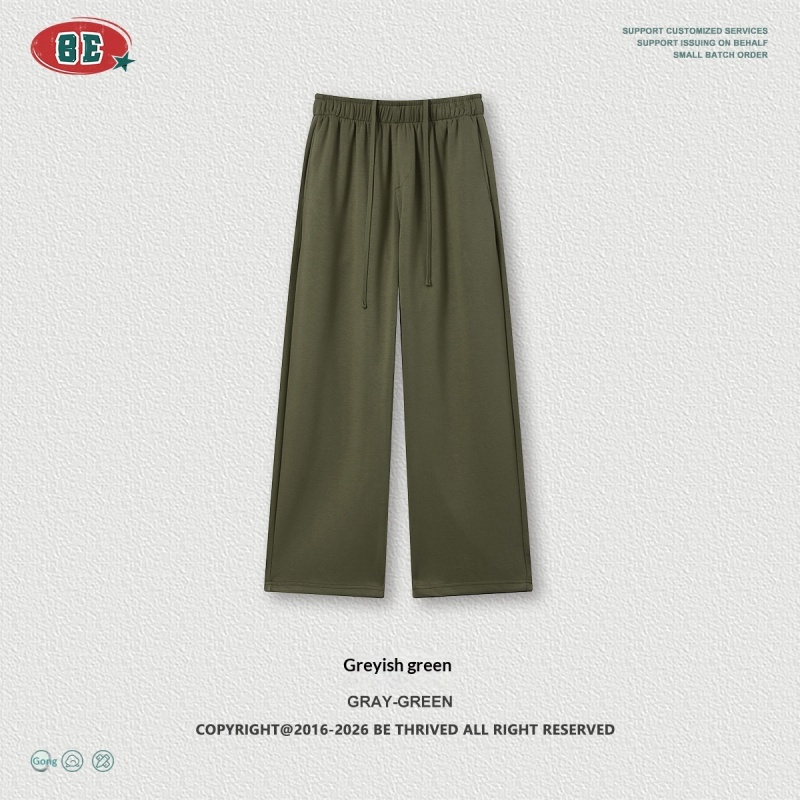 ZSTH-K2736-CK  Loose Straight-leg Trousers