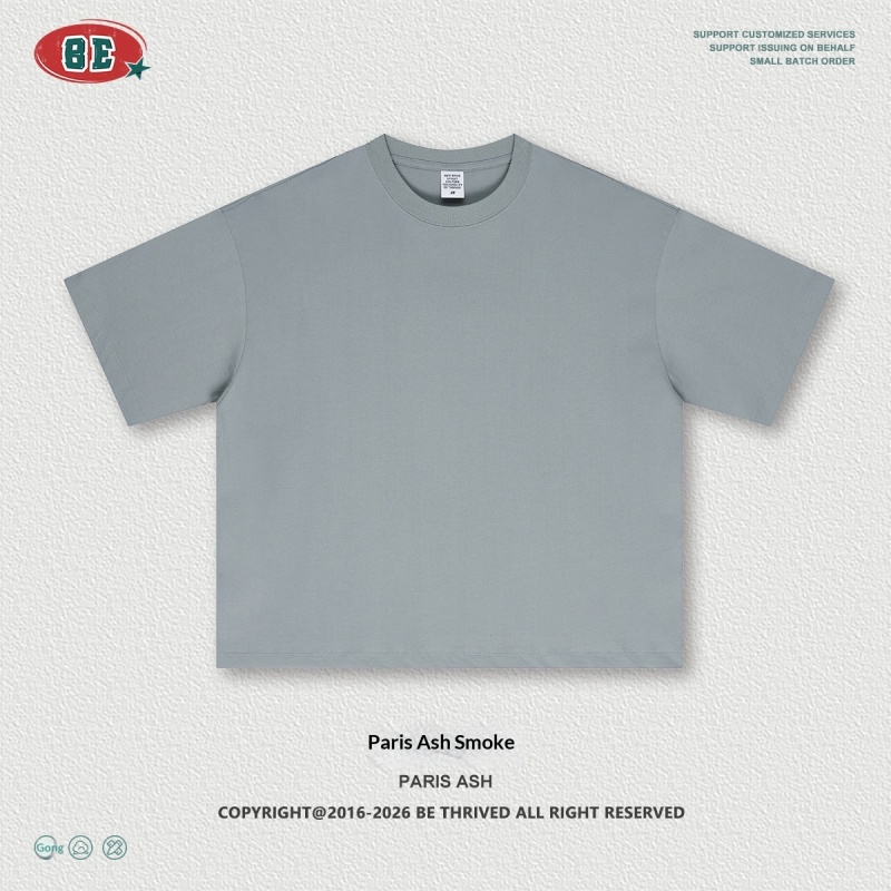 ZSTH-S2691-DX  Solid Color Crew Neck Top