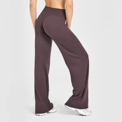 Dark brown trousers