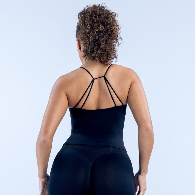 DFYNE New Sports Yoga Vest for Women, Multi-Style Bra, Anti-Exposure, Outdoor Running Fitness Top