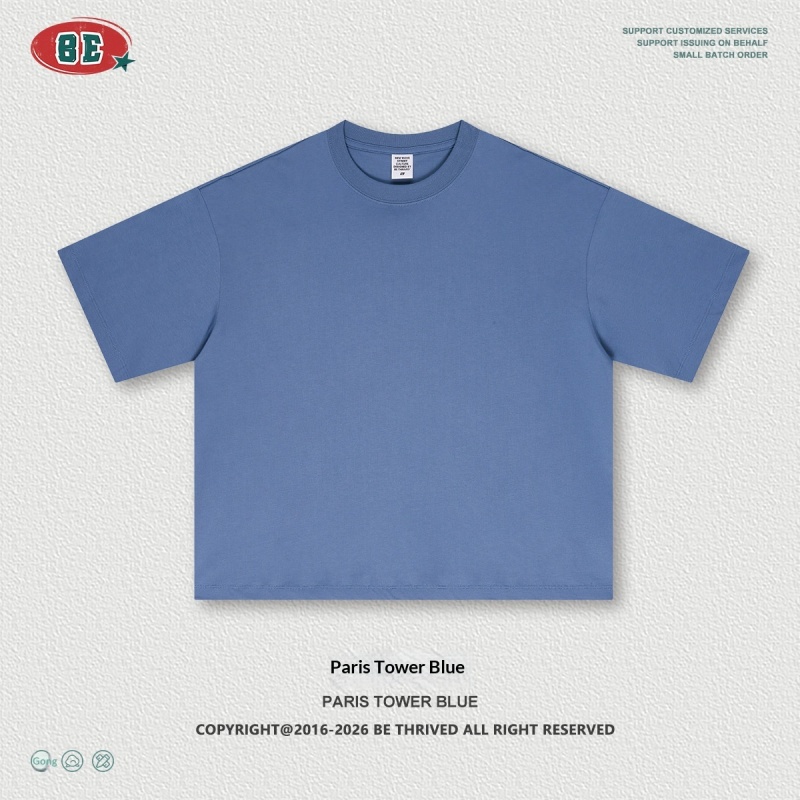 ZSTH-S2691-DX  Solid Color Crew Neck Top