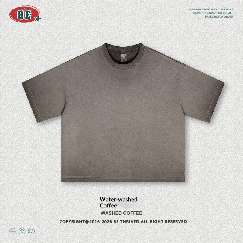 ZSTH-S2611-DX  Color-blocked Loose Short-sleeved Shirt