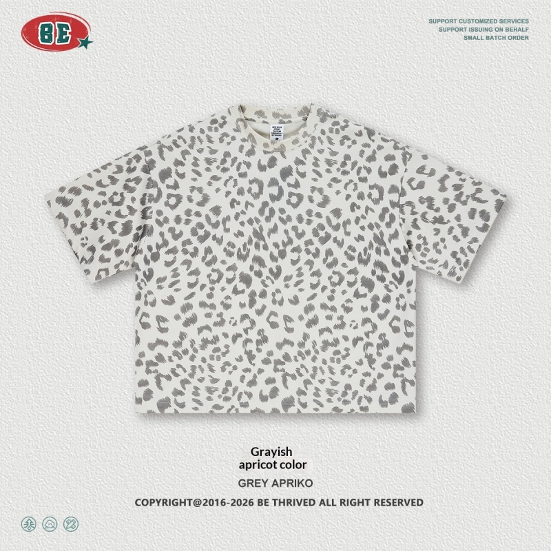ZSTH-S2619-DX  Casual Round-neck Short-sleeved Shirt