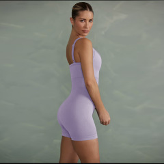 Purple One-piece Suspender