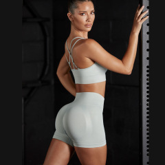G9510 - Camisole + Shorts Set - Gray-Blue