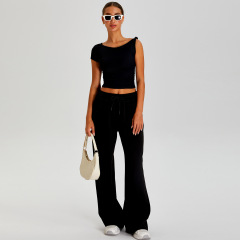 Black (top + trousers)