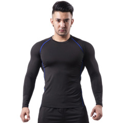 Long-sleeved shirt, 17100, black and royal blue (this color is sold out and will be removed from the store).