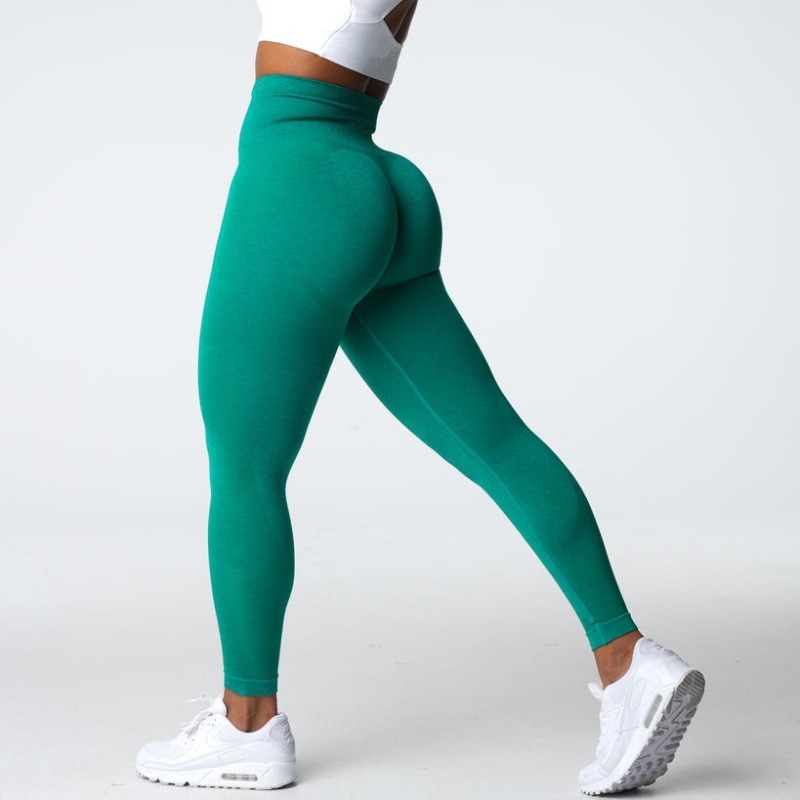 Specially supplied cross-border slimming butt-lifting smiley face pants 2.0 cationic fitness pants yoga pants seamless cropped pants