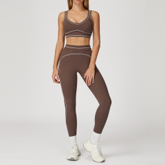 7028 bra + 7028 trousers—dark brown