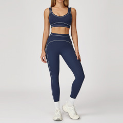 7028 bra + 7028 trousers—badge blue