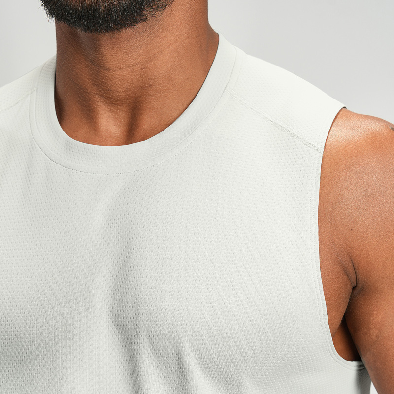 Cross-border Amazon Spring/Summer Fitness Sports Vest for Men, Breathable, Moisture-wicking, Loose Fit, Sleeveless, Quick-drying, 4159