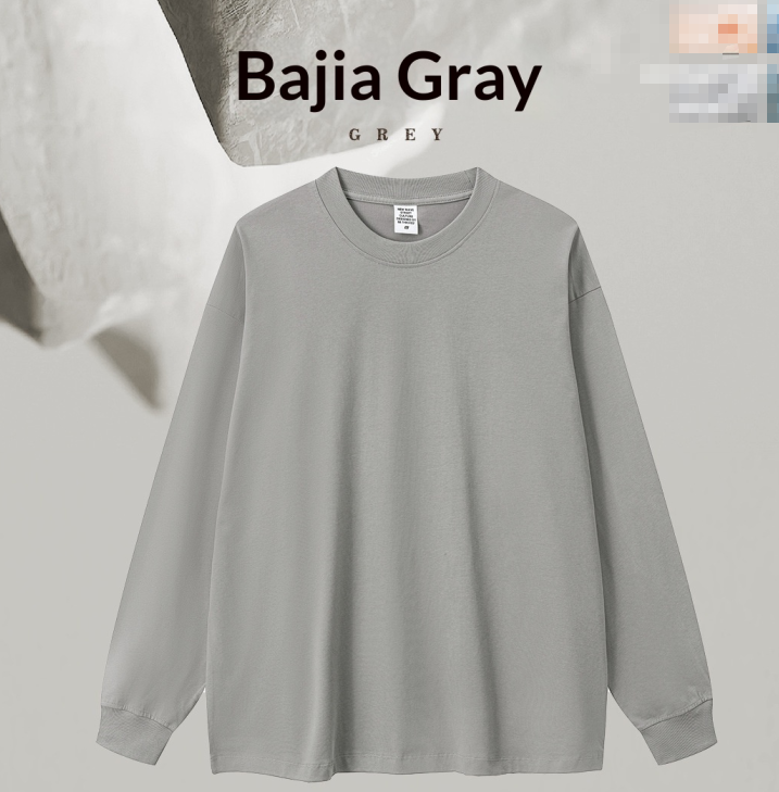 ZSTH-W2460-CX loose 5A Antibacterial Functional Long Sleeve T-shirt