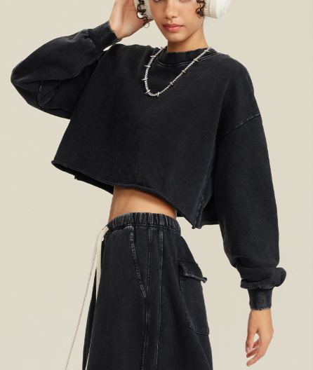 ZSTH-N807-CX Vintage Street Style Trendy Top