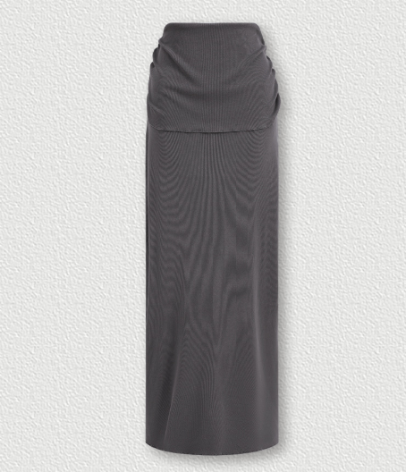 ZSTH-n25510-QZ Sexy Hot Girl Style V-Neck Slim Long Skirt