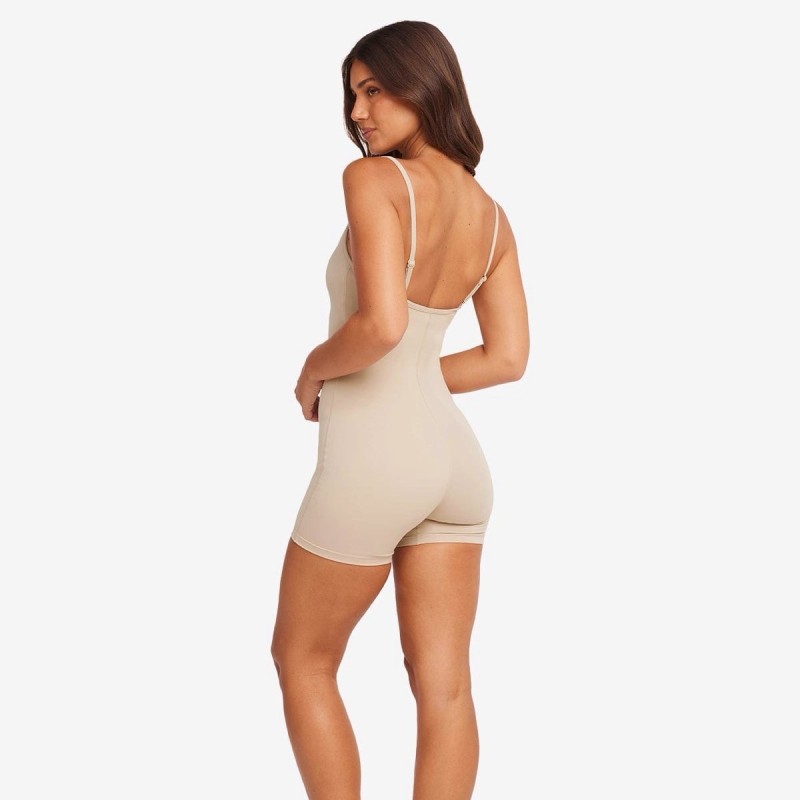 Foreign trade cross-border yoga jumpsuit women with chest pads high elastic quick-drying sports fitness training jumpsuit shorts