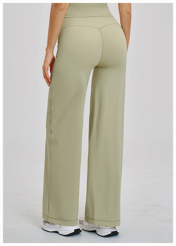 ZC-ECK5529-1-CK  Brushed Loose-fitting Trousers