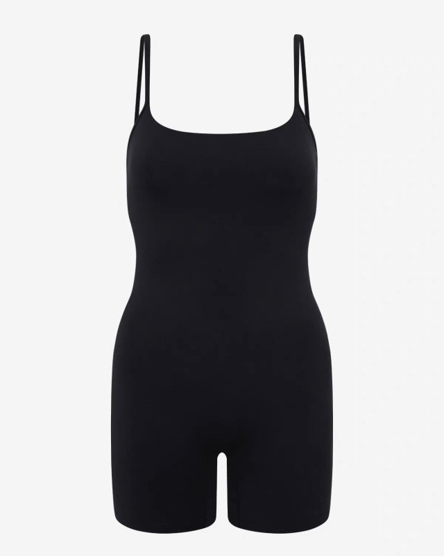 Foreign trade cross-border yoga jumpsuit women with chest pads high elastic quick-drying sports fitness training jumpsuit shorts