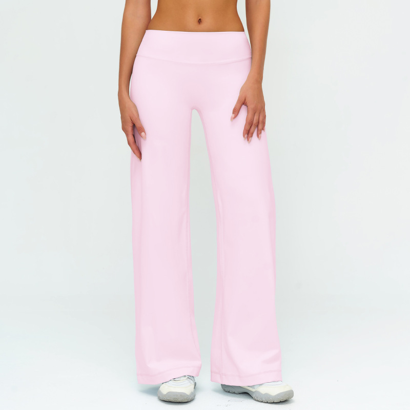 Zechuang Cross-border Fleece Slimming Wide-Leg Casual Pants for Women, Outdoor Running Sports Wide-Leg Pants 5529
