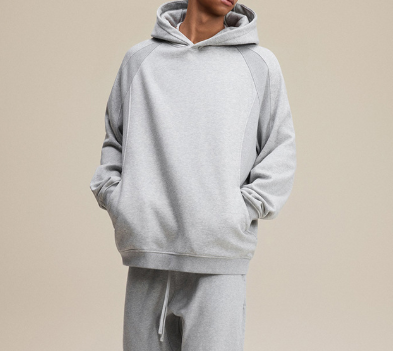 ZSTH-W25533-SY Mountain Style Crescent Curved Hoodie Sweatshirt