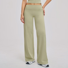 ZC-ECK5529-1-CK  Brushed Loose-fitting Trousers
