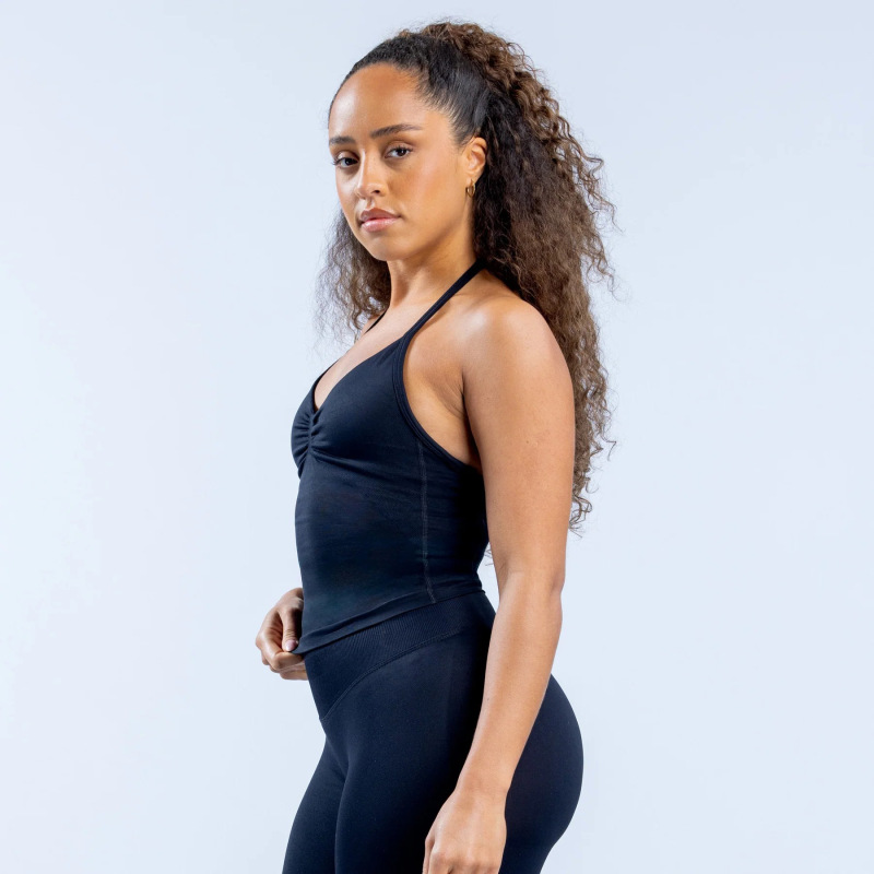XN-A104-BX  Women's Seamless Halter Yoga Vest