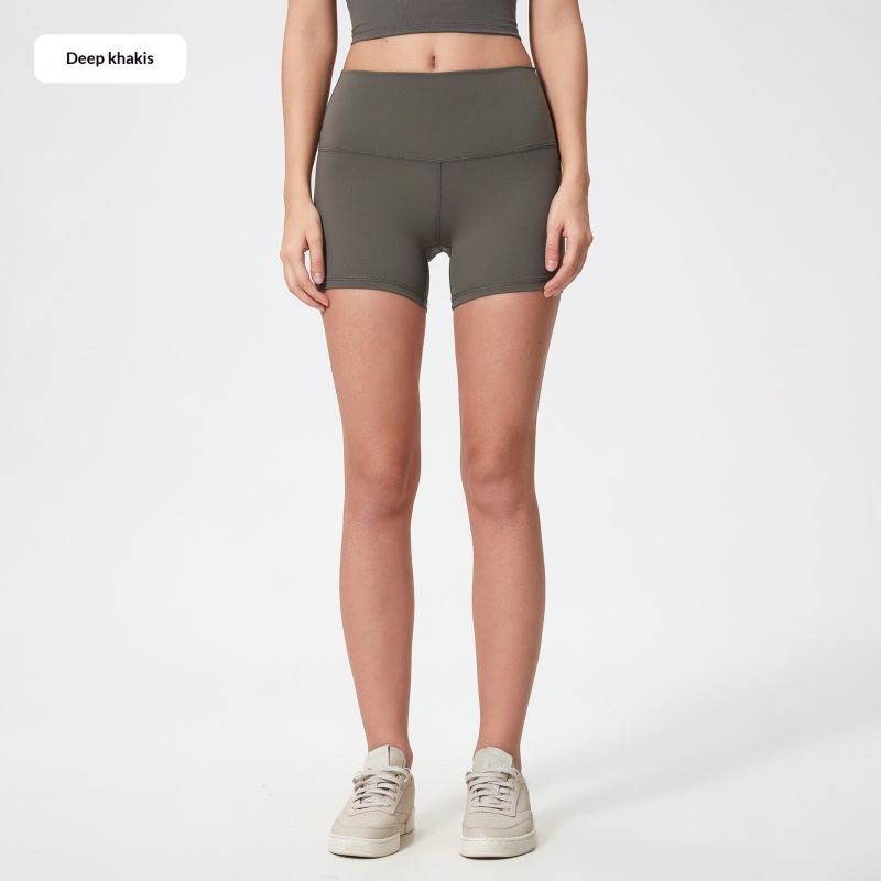 DQ-S2037-DK Women's Brushed Yoga Shorts