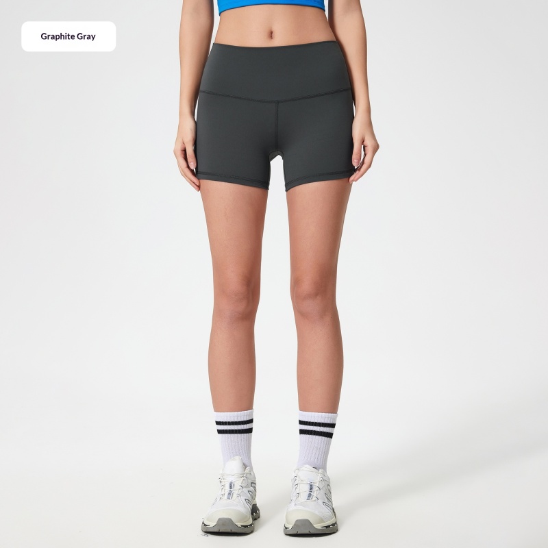 DQ-S2037-DK Women's Brushed Yoga Shorts