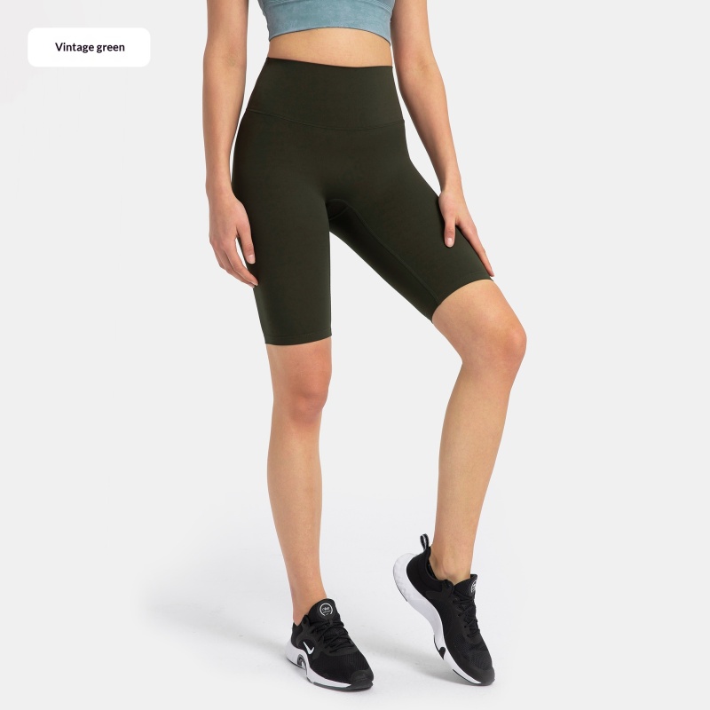 DQ-DK184-DK  Women's Nude Yoga Shorts