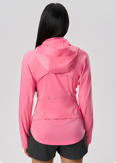 DQ-DSS098 WT  Sun protection clothing hidden hooded outdoor sun protection clothing