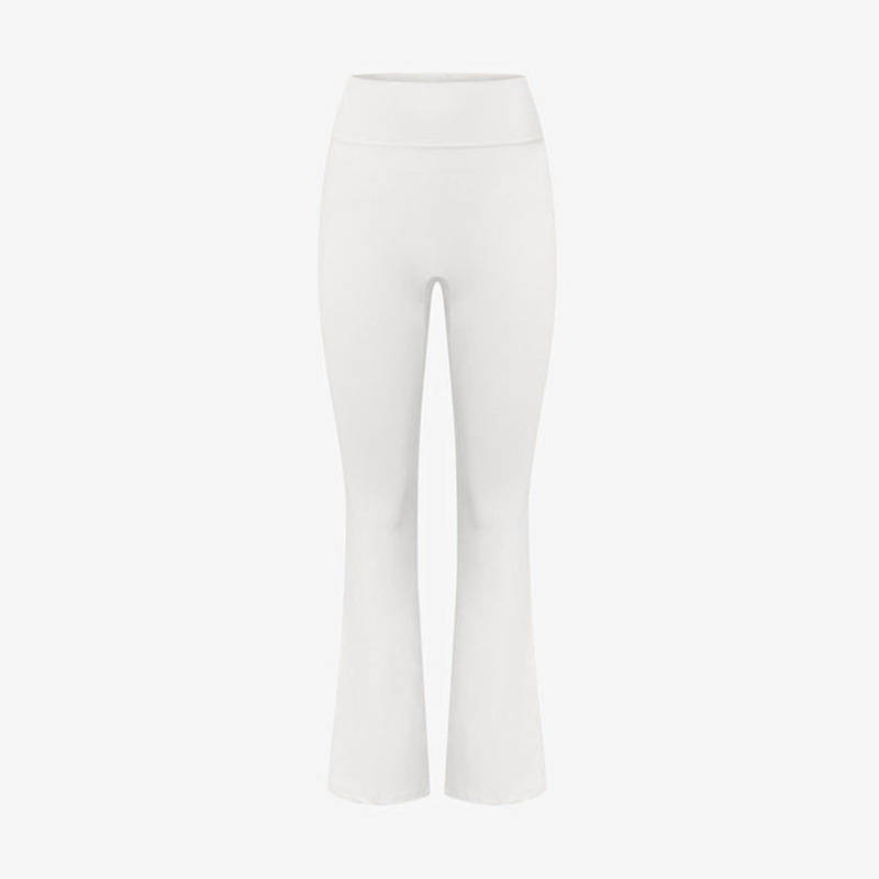 Cross-Border European and American Summer Yoga Tummy Control Flared Pants for Women, Butt-Lifting Running Sports Long High-Waisted Flared Yoga Pants