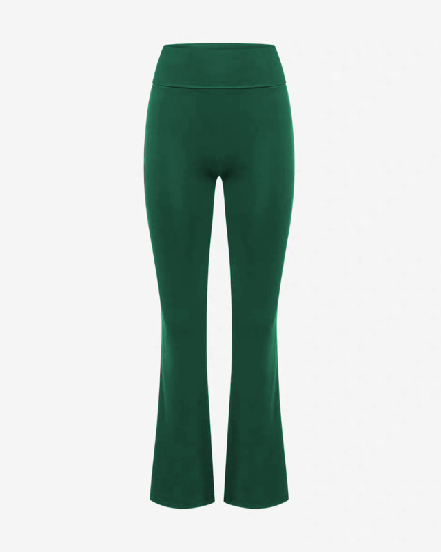 Cross-Border European and American Summer Yoga Tummy Control Flared Pants for Women, Butt-Lifting Running Sports Long High-Waisted Flared Yoga Pants