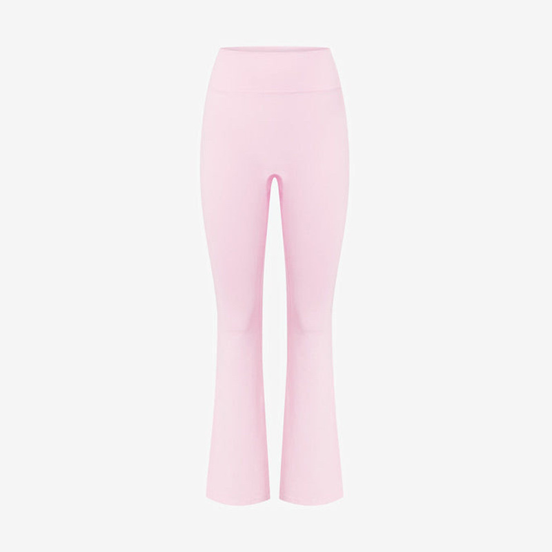 Cross-Border European and American Summer Yoga Tummy Control Flared Pants for Women, Butt-Lifting Running Sports Long High-Waisted Flared Yoga Pants