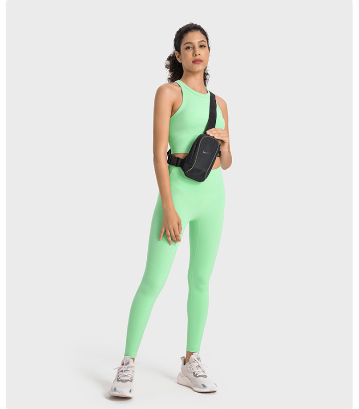 DQ-ET002-CK- Lycra Nude Antibacterial Slim Yoga Pants