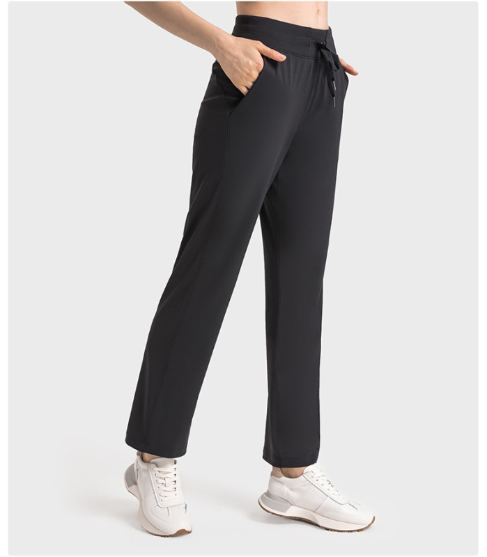 DQ-DP389-CK-Women's Straight Casual Versatile Sports Trousers