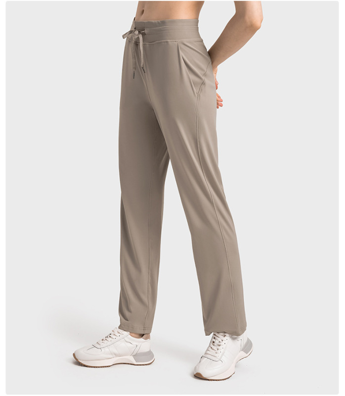 DQ-DP389-CK-Women's Straight Casual Versatile Sports Trousers