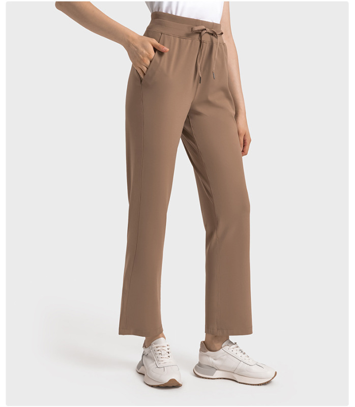 DQ-DP389-CK-Women's Straight Casual Versatile Sports Trousers