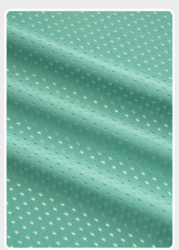 75D 100% polyester low-elastic yarn warp knitted No. 2 mesh cloth sportswear school uniform lining basketball uniform fabric 11*1 mesh cloth