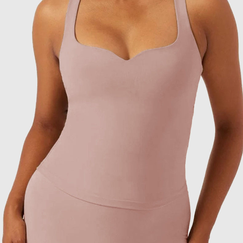 RX-BX6056-WX  Brushed Outerwear Yoga Vest