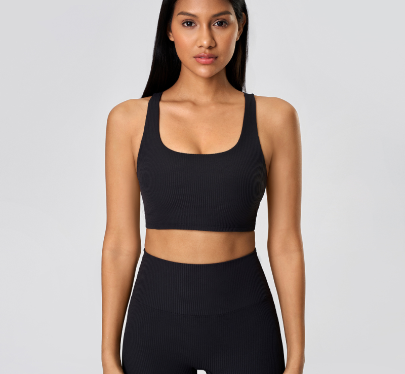 DQ-	 D25063 TZ Yoga suit sports bra fitness yoga shorts suit