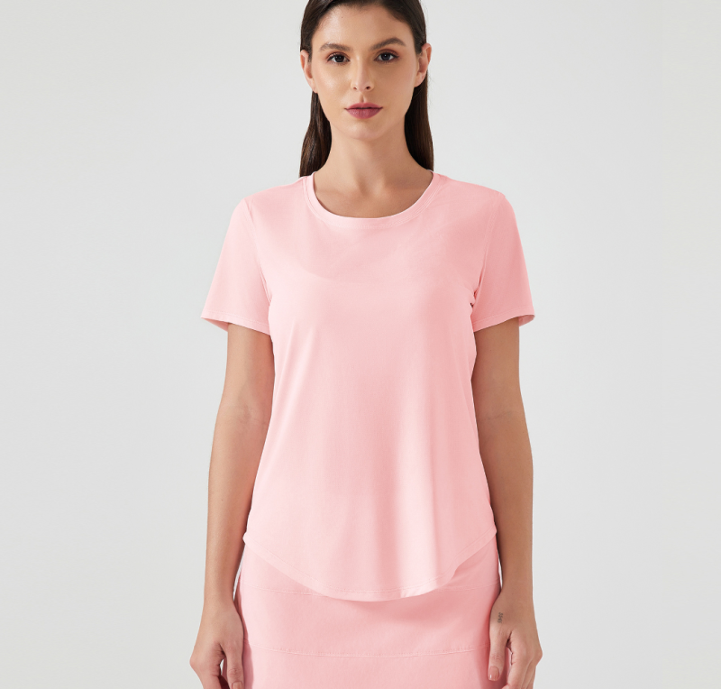 DQ-D25017 TX Loose sports tops yoga clothes