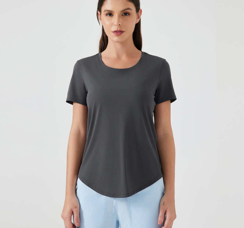 DQ-D25017 TX Loose sports tops yoga clothes