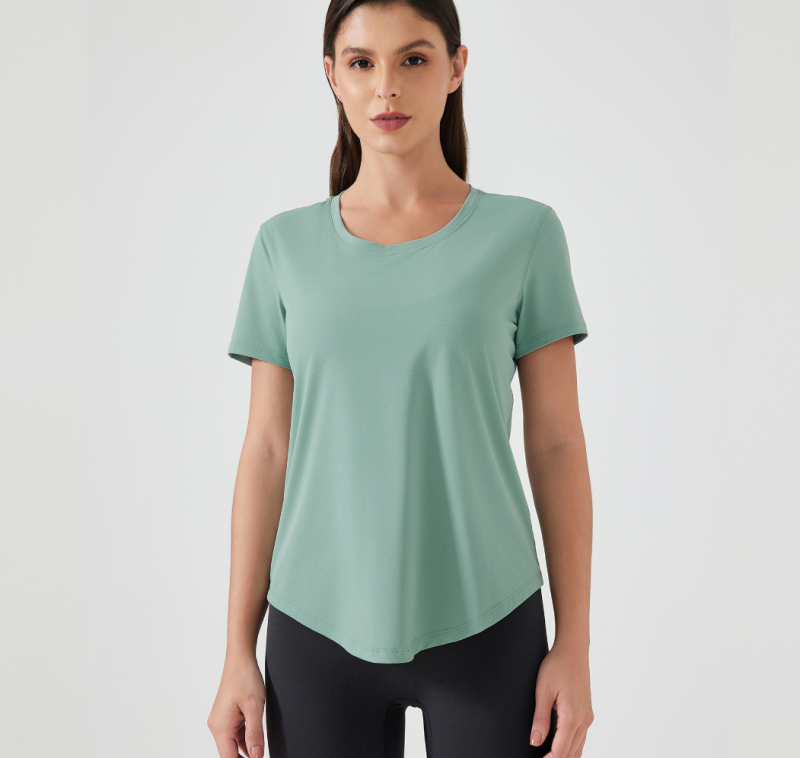 DQ-D25017 TX Loose sports tops yoga clothes
