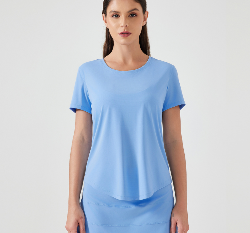 DQ-D25017 TX Loose sports tops yoga clothes
