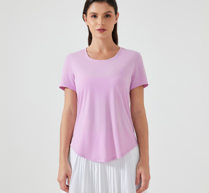DQ-D25017 TX Loose sports tops yoga clothes