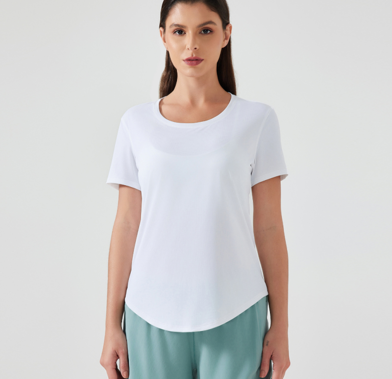 DQ-D25017 TX Loose sports tops yoga clothes