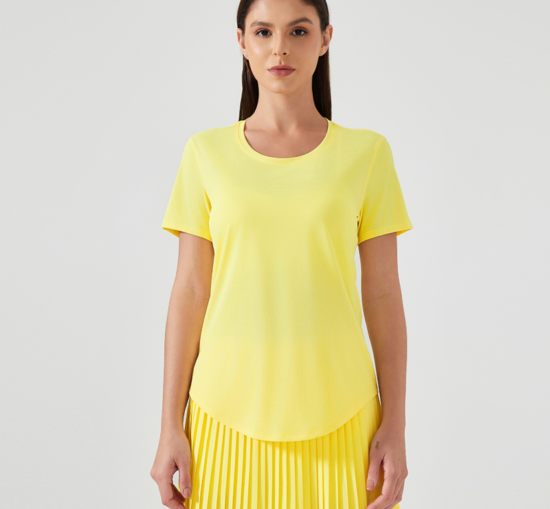 DQ-D25017 TX Loose sports tops yoga clothes