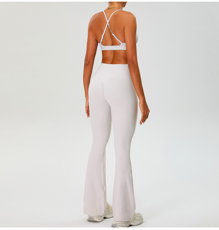 YJ-TM0270-CK   Bare-Skin Running Fitness Trousers