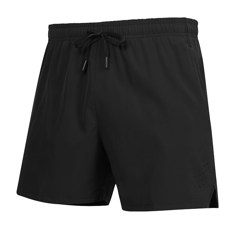 Summer Fitness Shorts Men's Running Training Triple Quad Pants Casual Fitness Sports Marathon Shorts Quick Dry